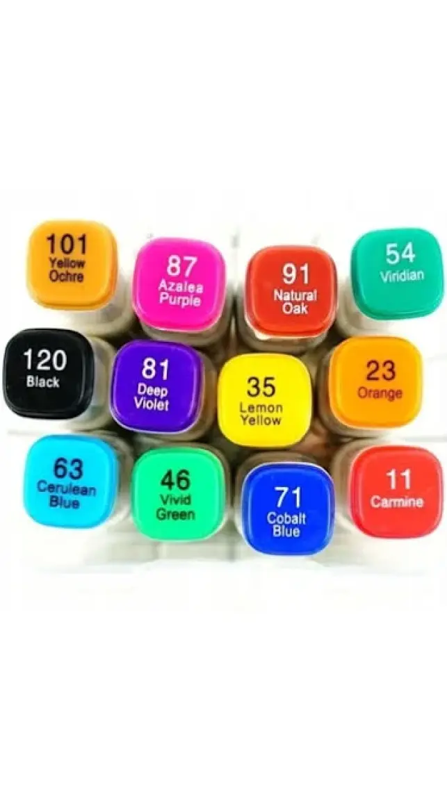 Touch Silky Marker 12 Li
