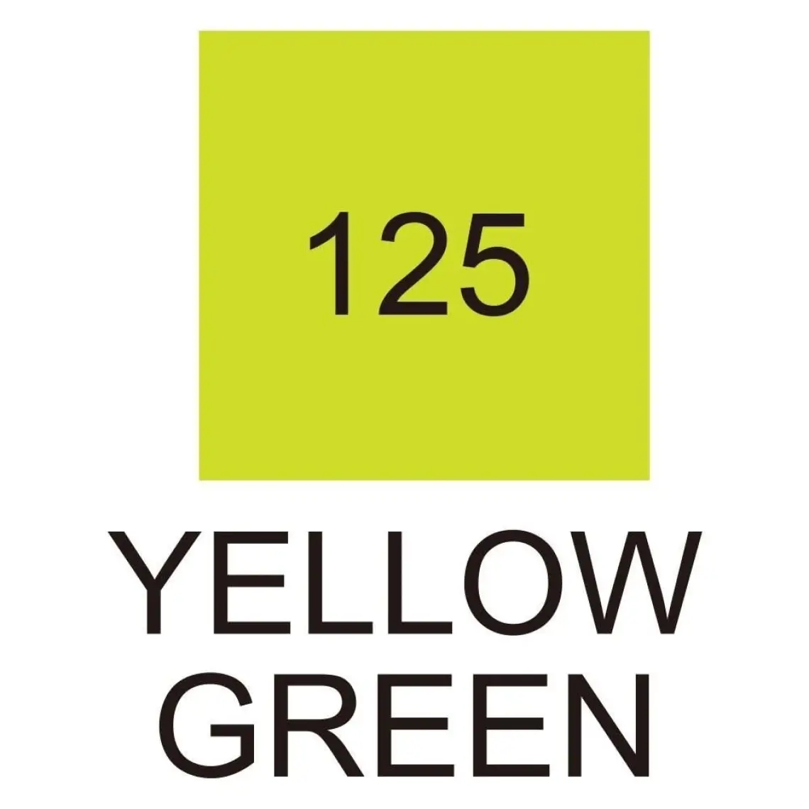 Zig Kurecolor Kc 3000 Twin Marker Yellow Green / N125