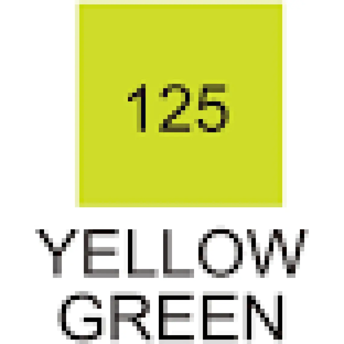 Zig Kurecolor Kc 3000 Twin Marker Yellow Green / N125