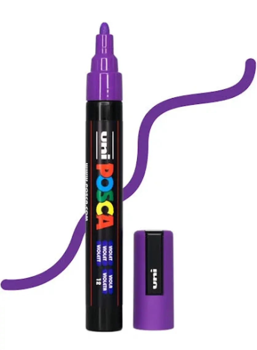 Uni Posca Boyama Markörü 5M 1'li (PC-5M)
