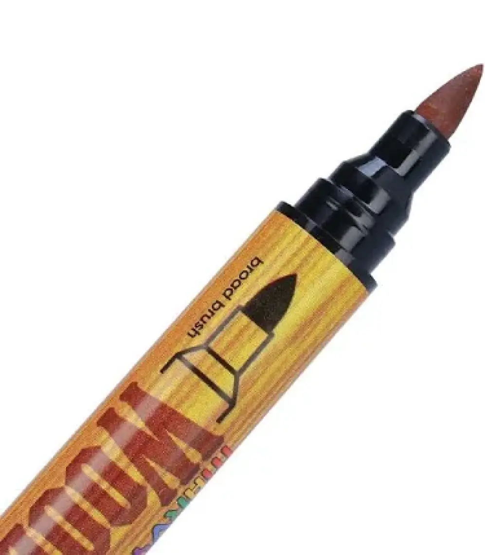 Marvy Wood Stain Marker Ahşap Rötuş Kalemi Cherry Wood