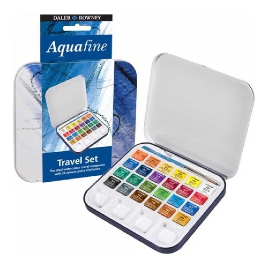 Daler Rowney Aquafine Travel Set 24'Lü