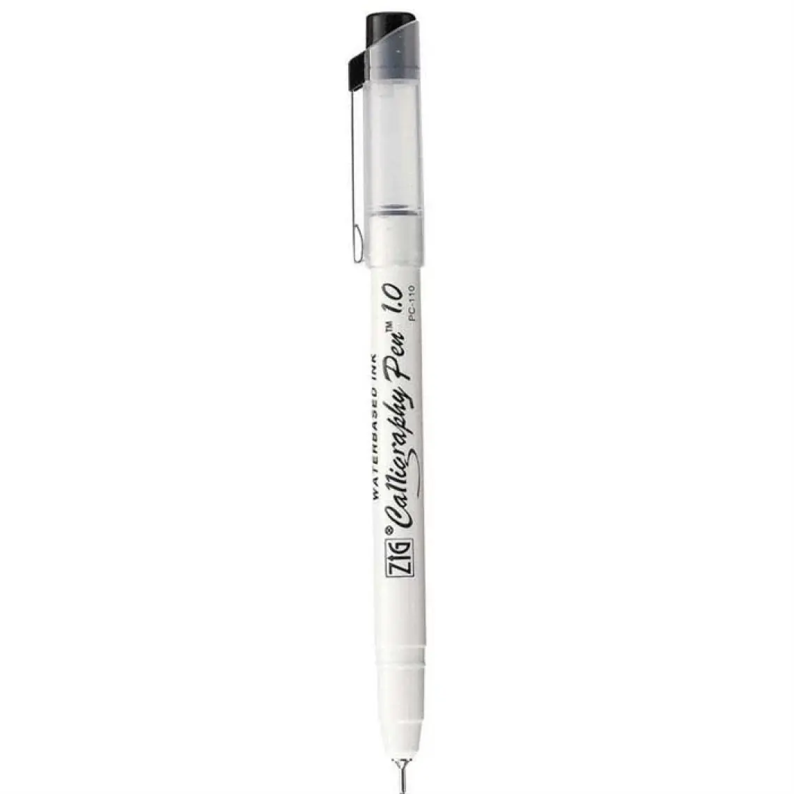 Zig PCA-110 Kaligrafi Kalemi Parmanent 1.0 mm Siyah