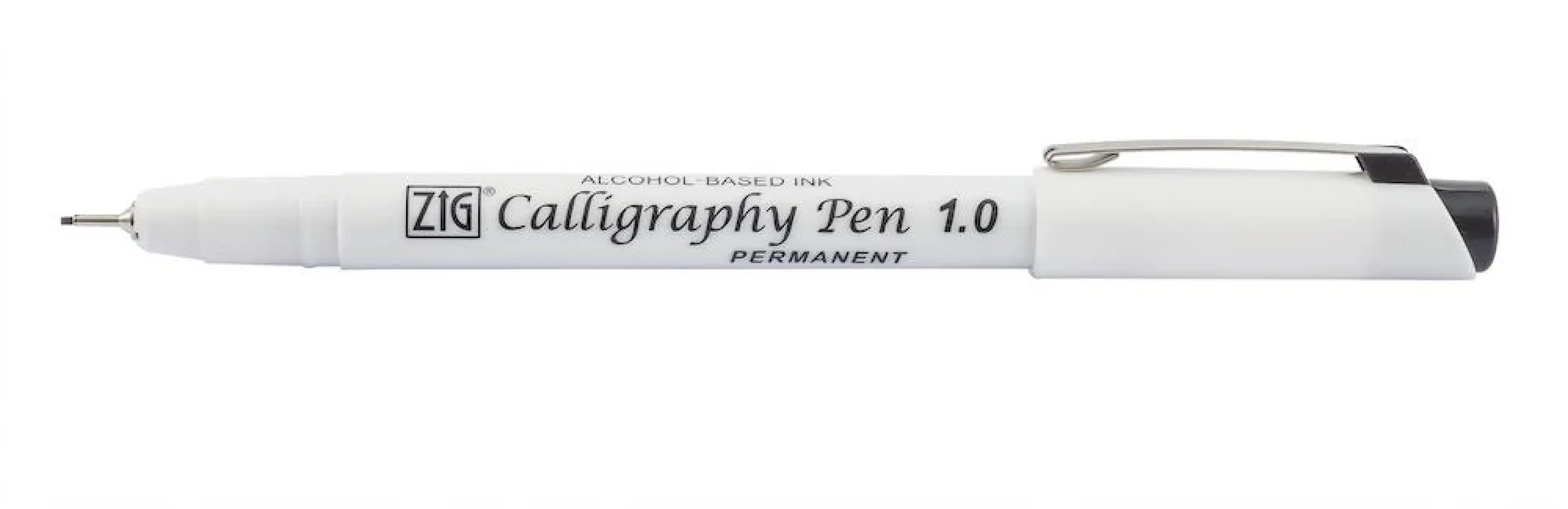 Zig PCA-110 Kaligrafi Kalemi Parmanent 1.0 mm Siyah