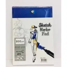 Sketch Marker Pad 200gr A4 40yp Spiralli Çizim Defteri