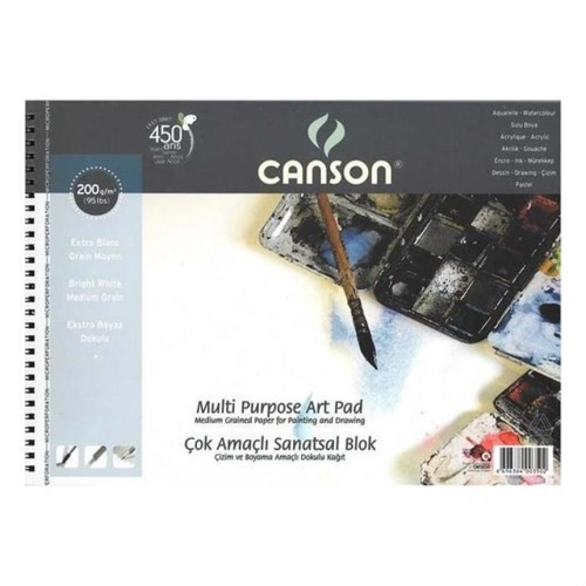 Canson 35X50 Resim Defteri 200Gr 15Sayfa 200500