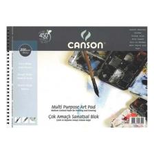 Canson 35X50 Resim Defteri 200Gr 15Sayfa 200500