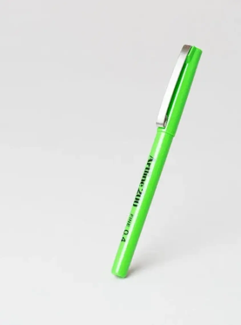 Artline 200 İnce Uçlu (0.4 mm) Yazı Ve Çizim Kalemi Fıstık Yeşili