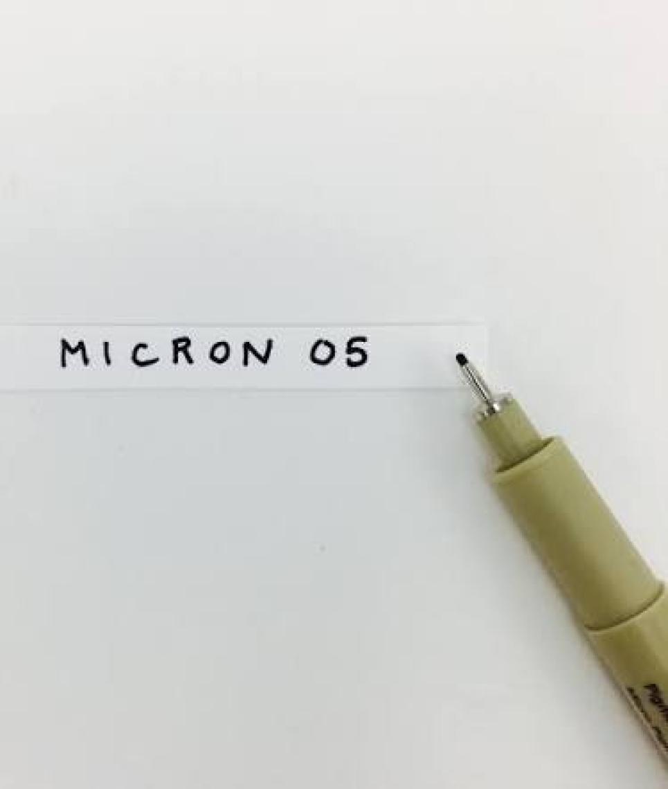 Sakura Pigma Micron Siyah 0,15MM Çizim Kalemi