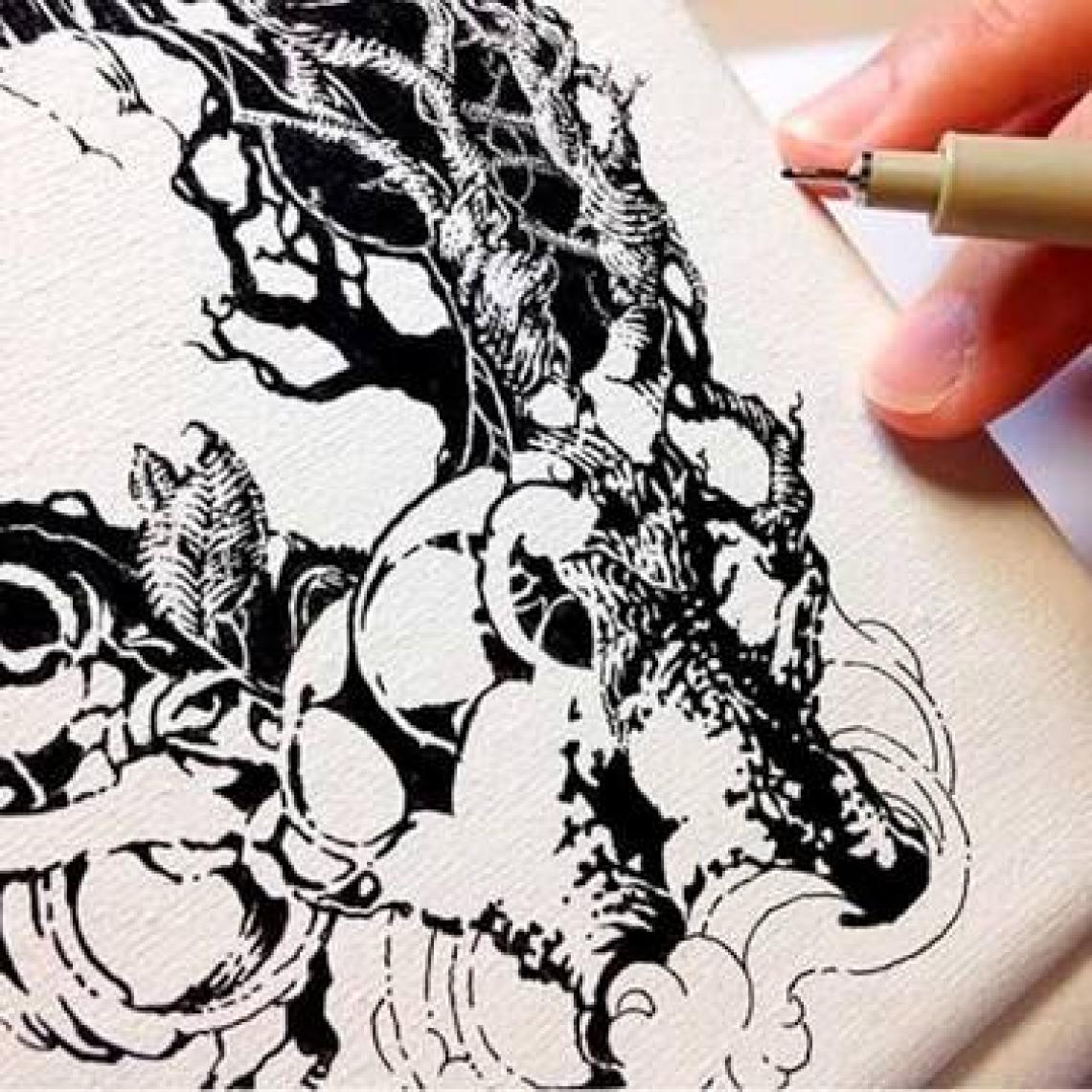 Sakura Pigma Micron Siyah 0,15MM Çizim Kalemi