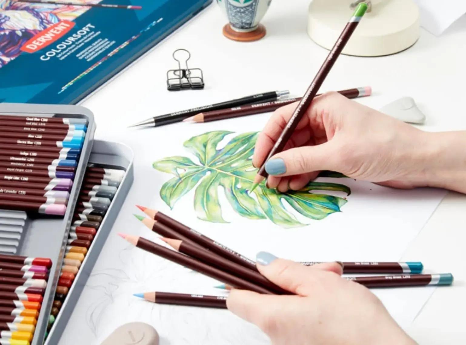Derwent Coloursoft Pencil Yumuşak Kuru Boya Kalemi