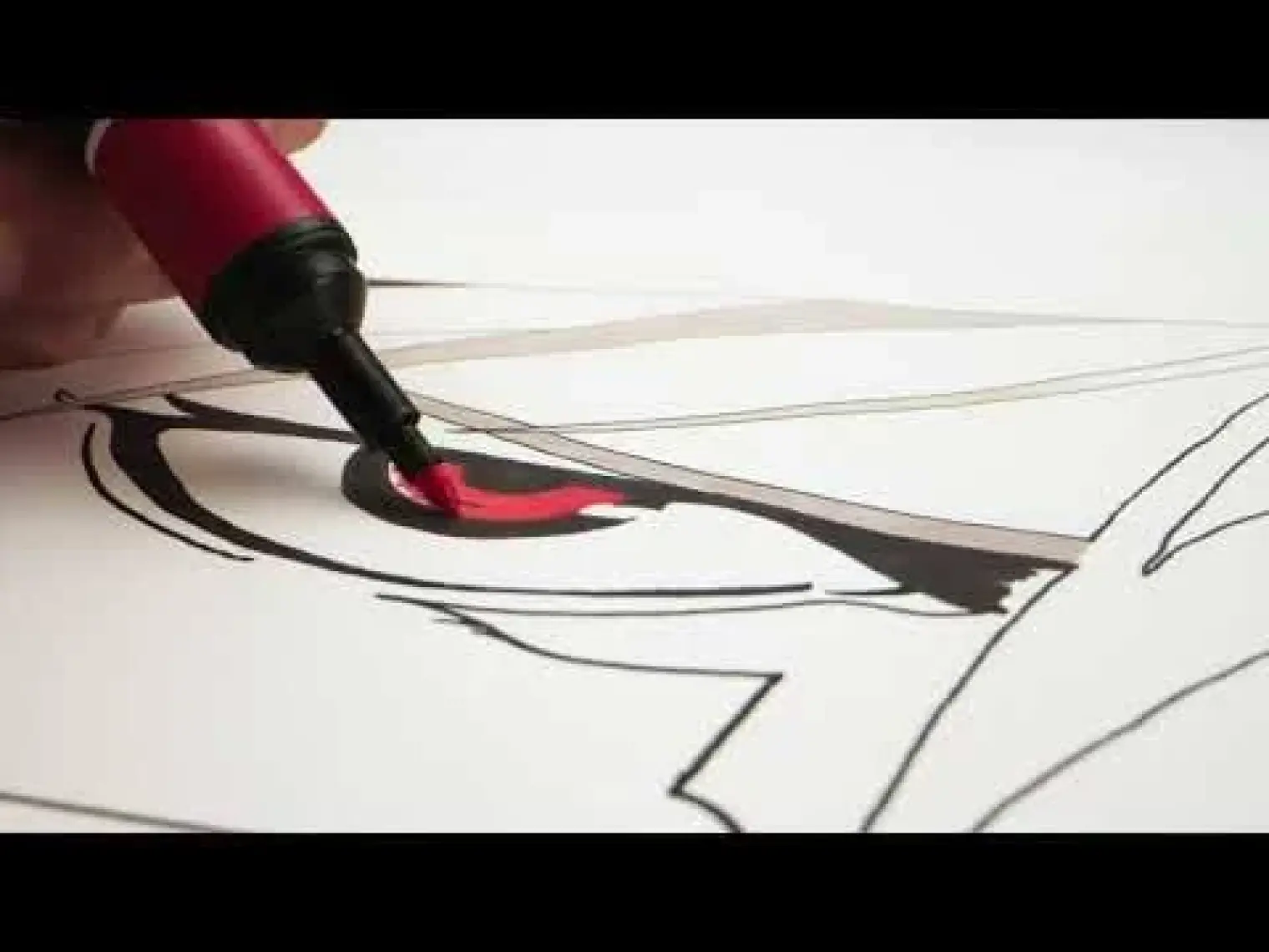 Winsor & Newton Promarker - N:170 Koyu Kırmızı