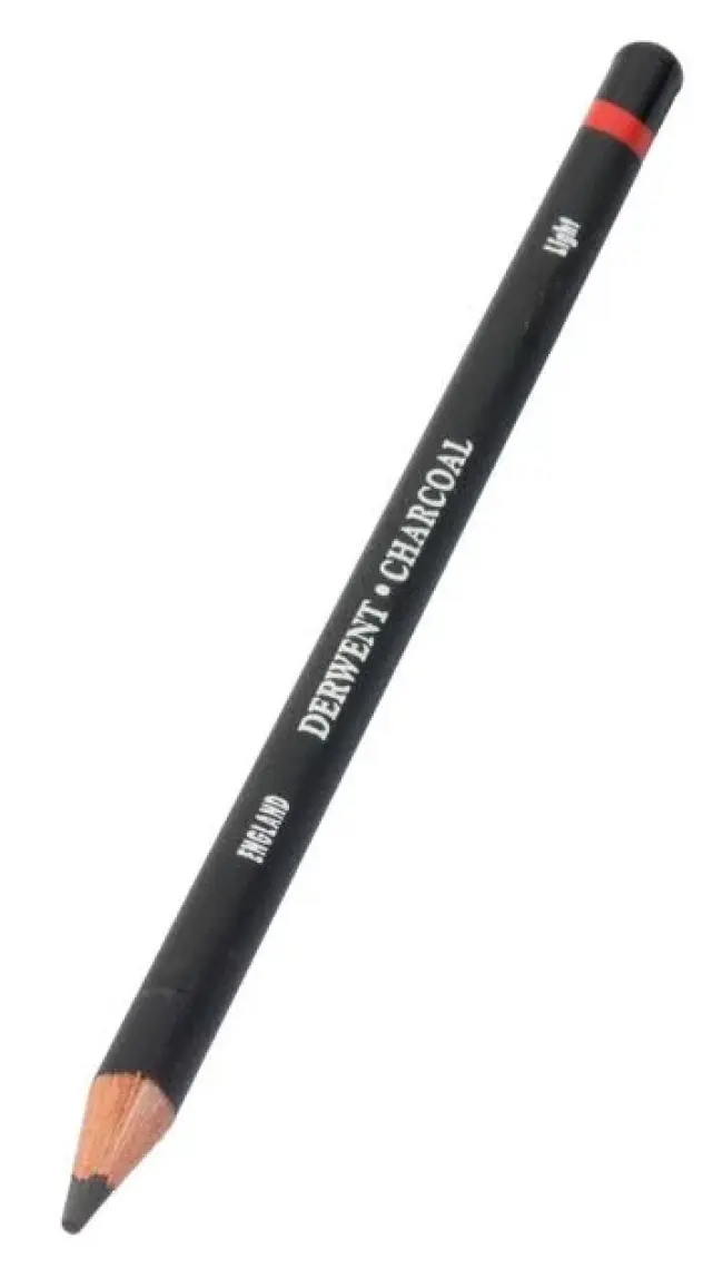 Derwent Charcoal Pencils Karakalem Eskiz Kömür Füzen Kalem Seti 4'lü Blister