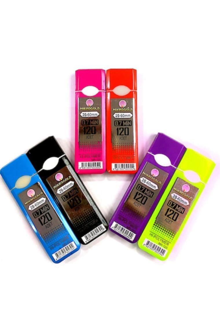 0.7 Mm 2b Versatil Kalem Ucu 120'li
