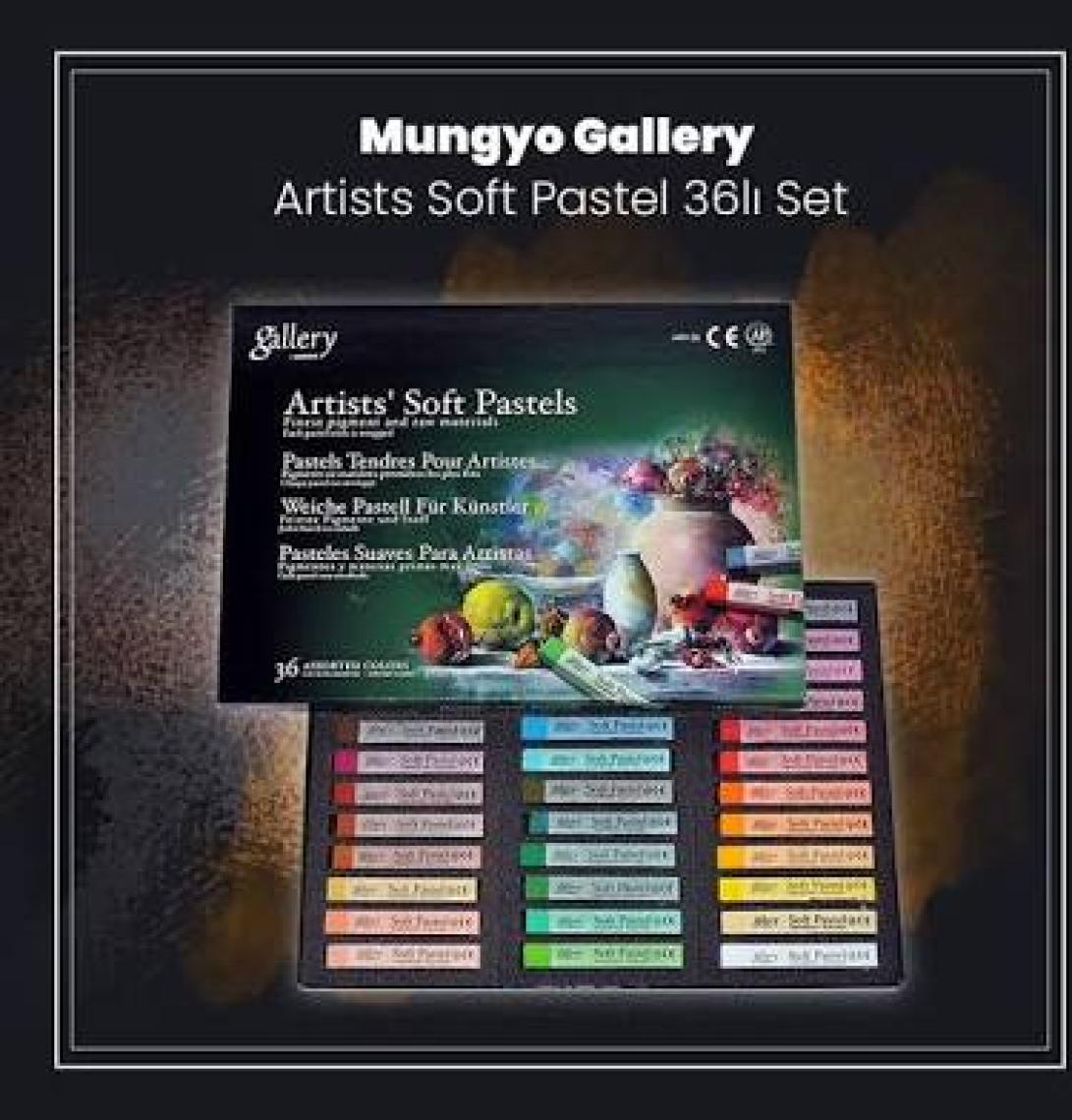 Mungyo Pastel Boya 36 Lı K.Kutu Mpv-36