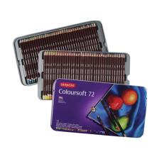 Derwent Coloursoft Metal Kutu 72 Renk Kuru Boya