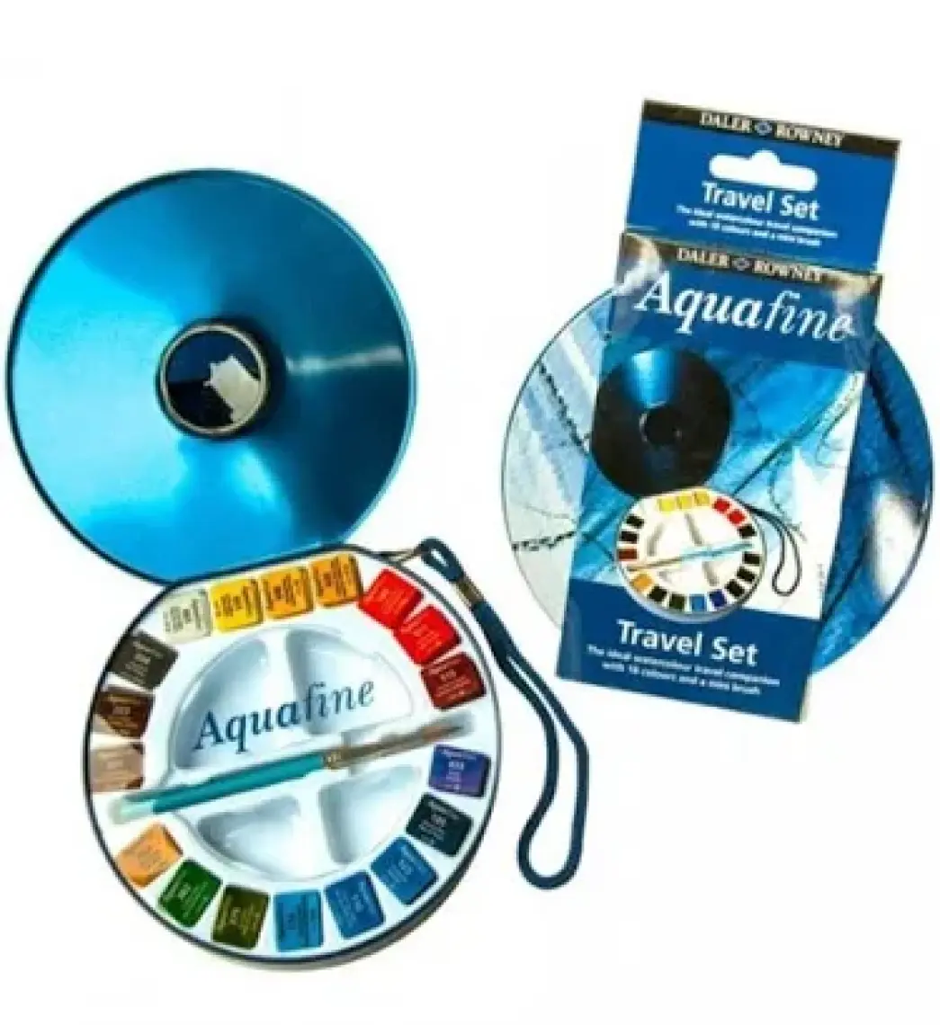 Daler Rowney Aquafine Travel 18'li Set