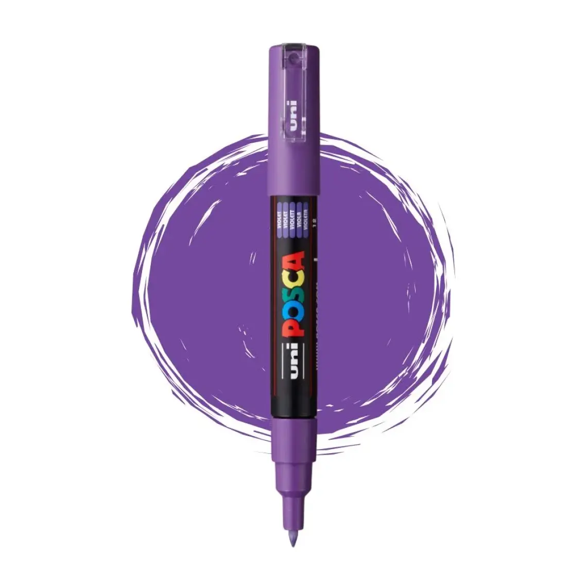 Uni Posca Pc-1mr Boyama Markörü 0.7 mm Beyaz