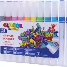 Globox Akrilik Marker Kalem Seti 24 Renk