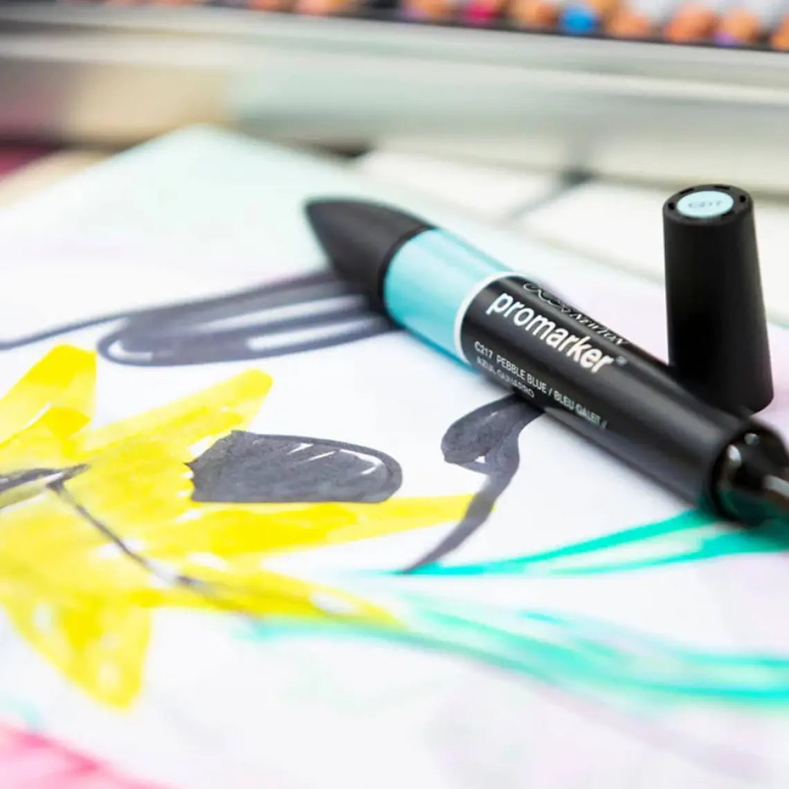 Winsor & Newton Promarker - N:268 Açık Mavi