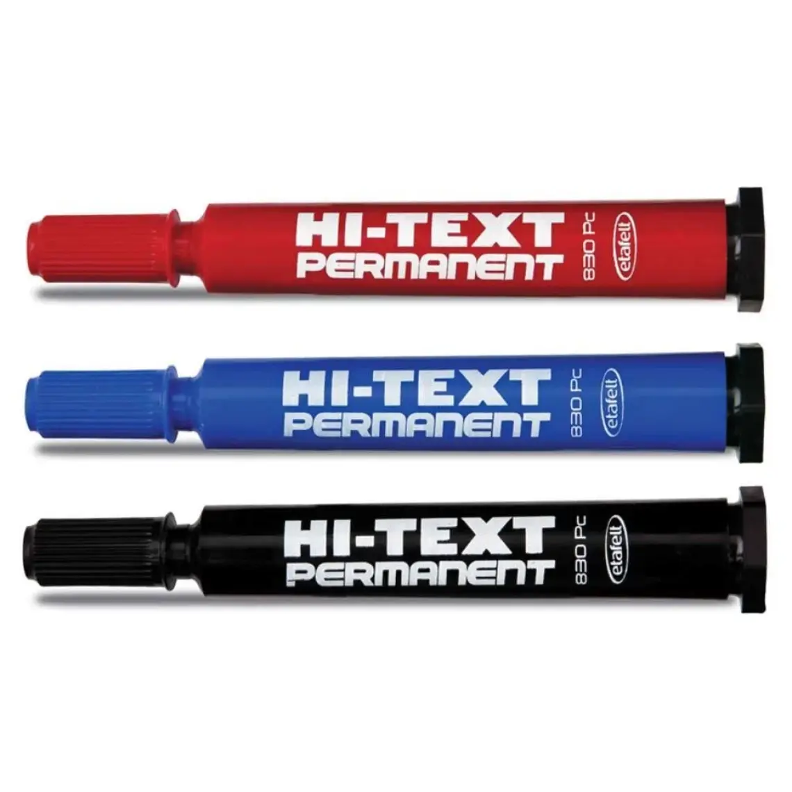 Hi-Text 830PC Kırtasiye Kalem Marker 3,5 x 4,5 mm Mavi