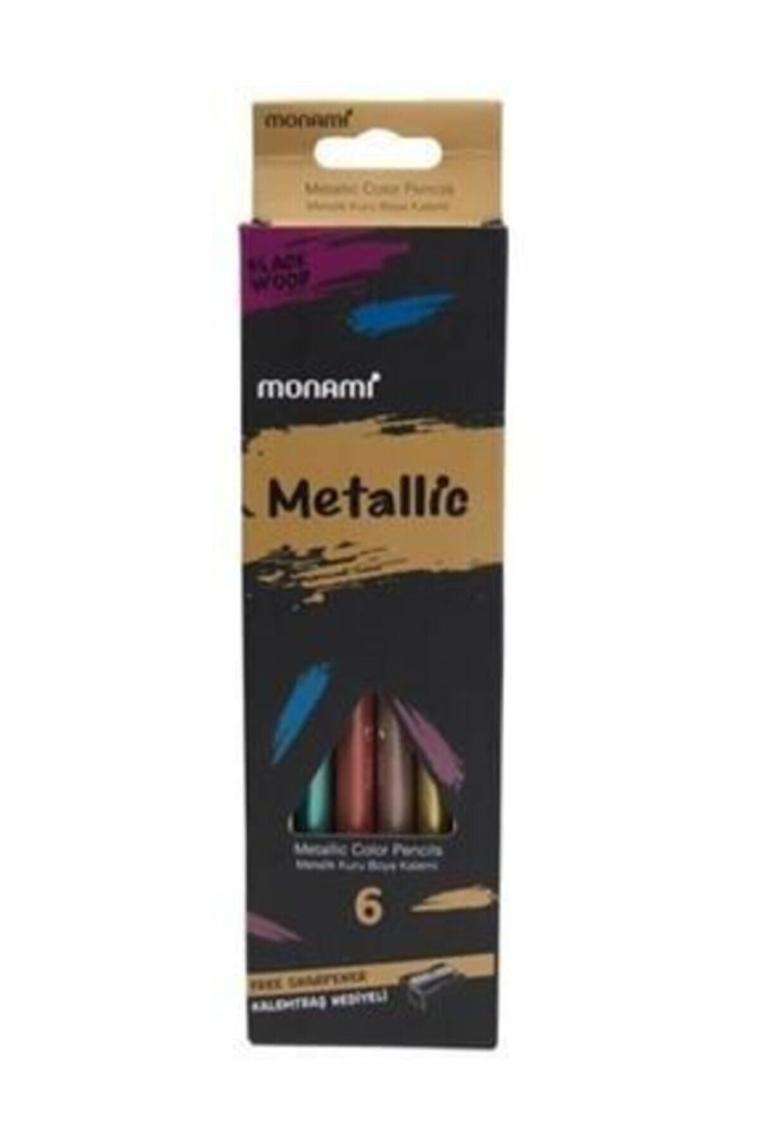 Metalik Jumbo 6lı Kuru Boya Seti