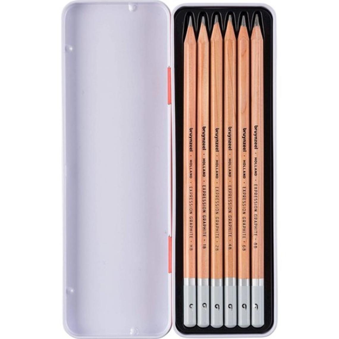 Bruynzeel Graphite Pencils Set 6'lı