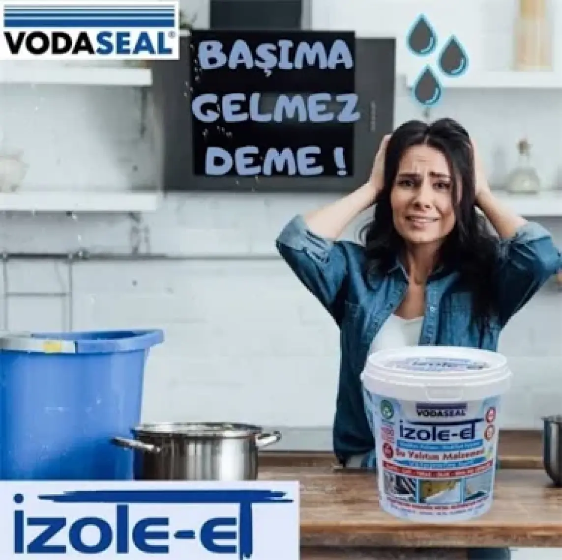 Vodaseal Izole Et Su Yalıtım Malzemesi 1kg