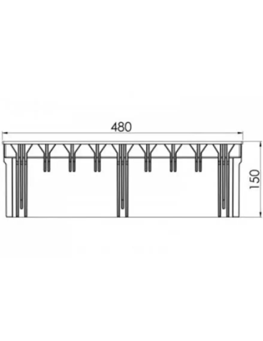 Luxwares 50X50 Modüler Menhol Yükseltici