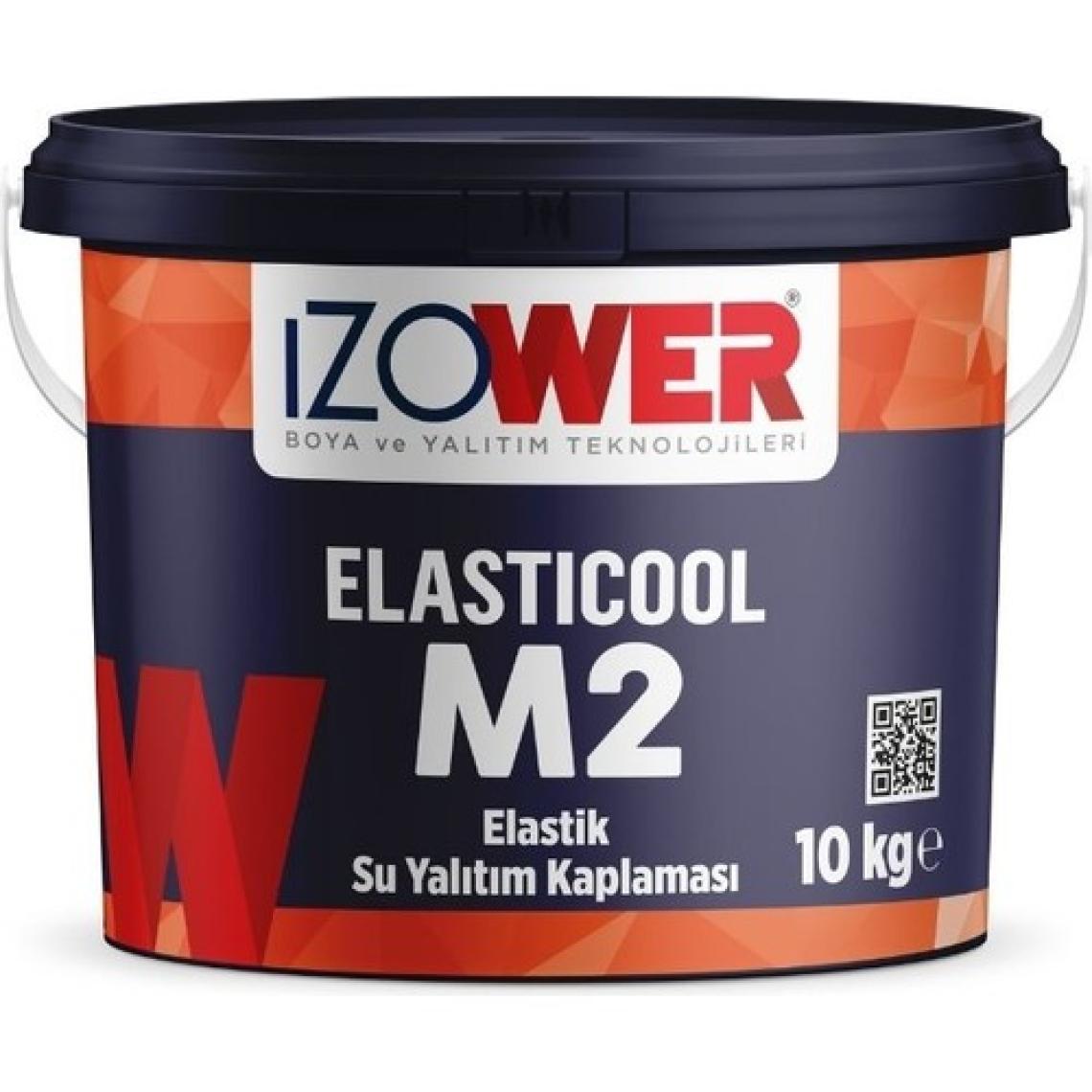 Izower  M2 Güçlü Elastomerik Su Yalıtım Malzemesi 10 Kg Mavi