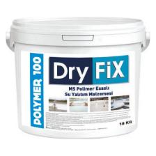 Dryfix Polymer 100 Ms Polimer Esaslı Su Yalıtım Malzemesi 5 kg Beyaz