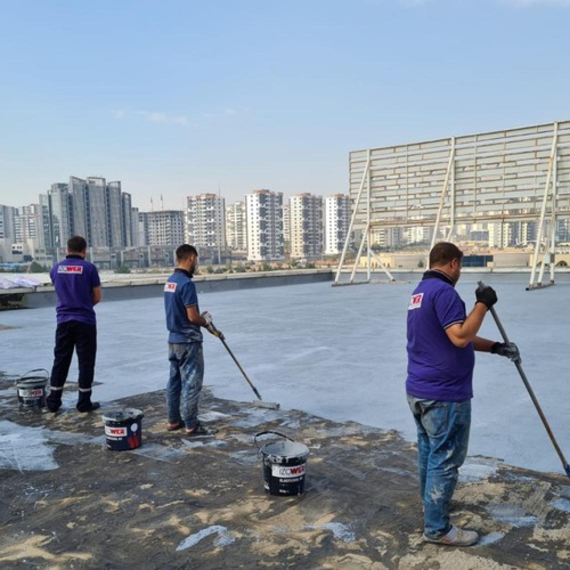 Izower M1 Süper Elastik Su Yalıtım Kaplaması 10 Kg Gri
