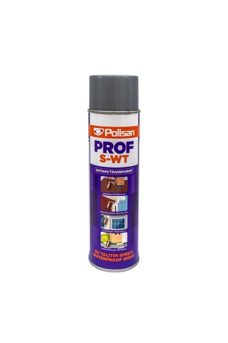 Polisan Prof Şeffaf Su Yalıtım Spreyi (S-WT) 500 ml