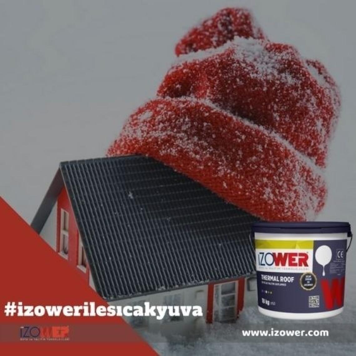 İzower Thermal Roof Isı ve Su Yalıtımı Kiremit Rengi 18 Lt