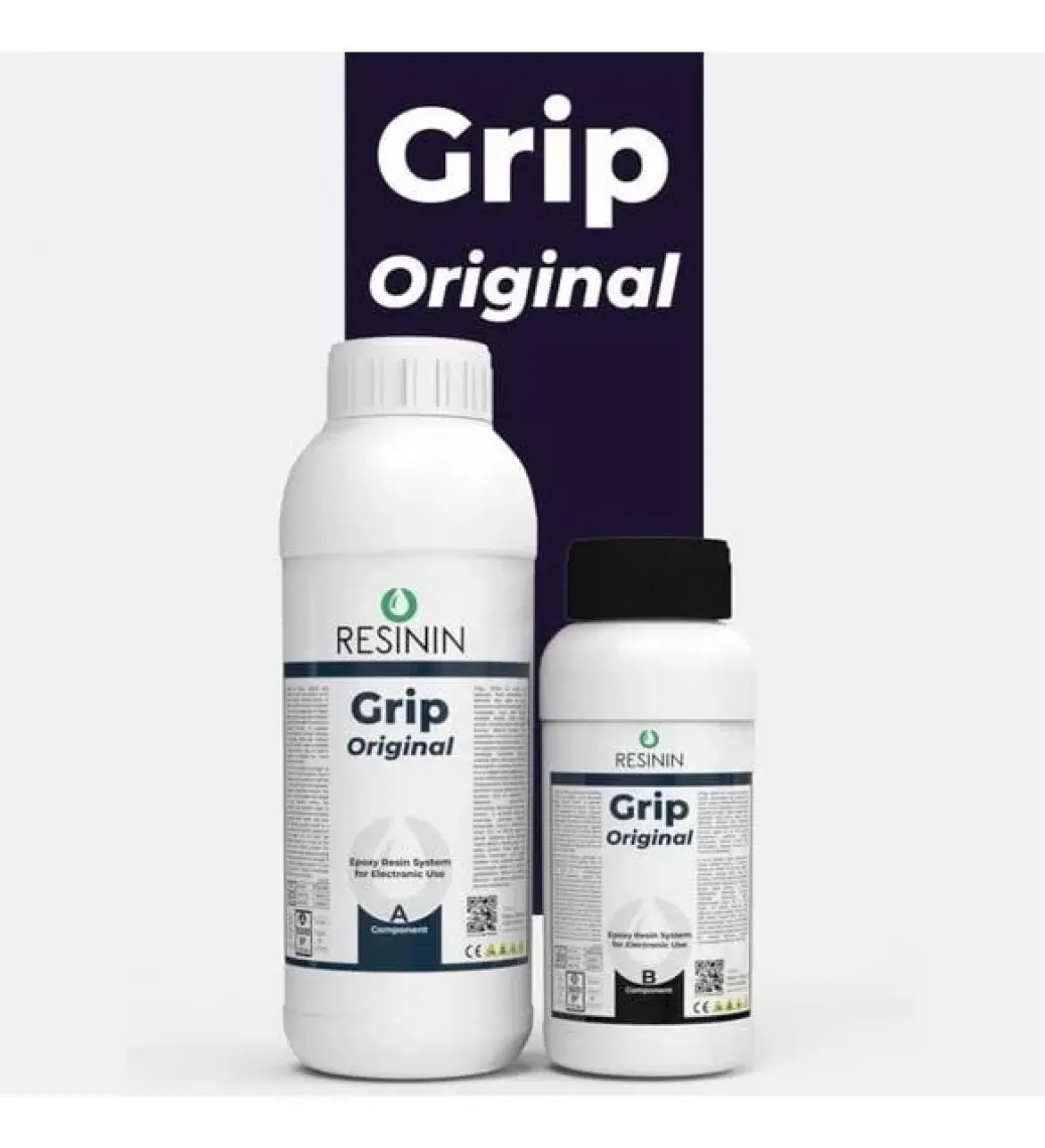 Resinin Grip 1500 Gr A+B Elektronik Kullanımı Için Epoksi Reçine (1 Kg Reçine + 500 Gr Sertleştirici)