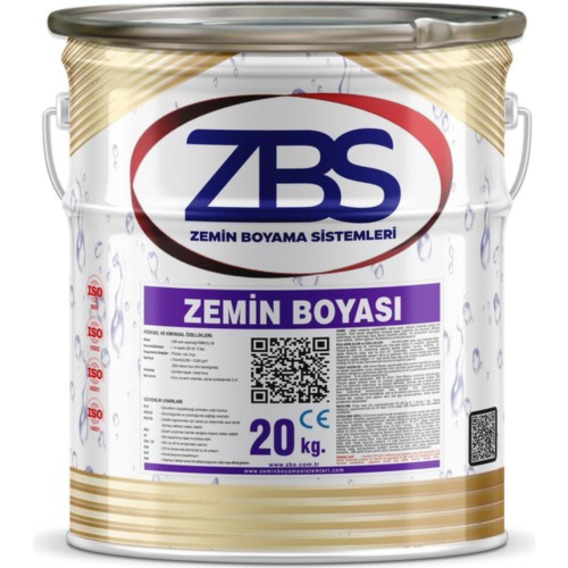 ZBS Zemin Boyası 20 kg Koyu Gri RAL-7042