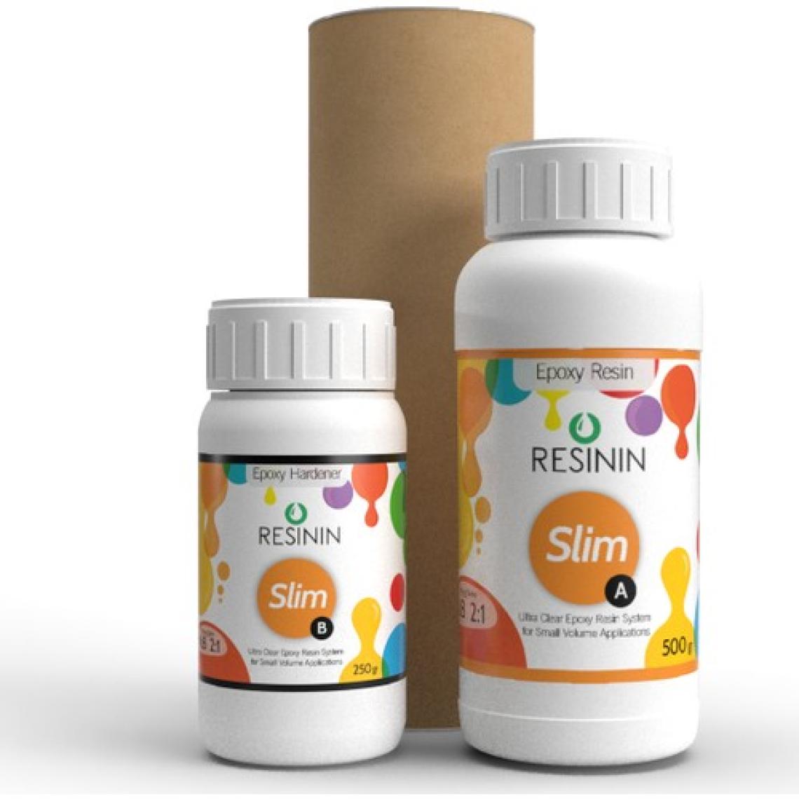 Resinin Slim 750 Gr A+B Ultra Şeffaf Epoksi Reçine