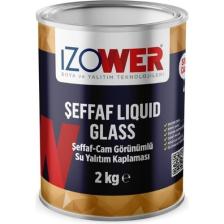 İzower Şeffaf Liquid Glass Su Yalıtımı 2 Lt