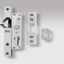 Kale Kilit 201-40MM Sürme Kapı Kilidi Silindirli Nikel