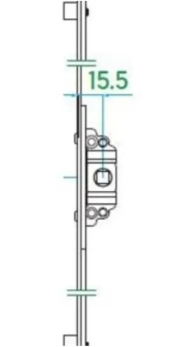 Pen Burada Pvc Pimapen Pencere  Sürgülü - Sürme Ispanyolet - 40 cm