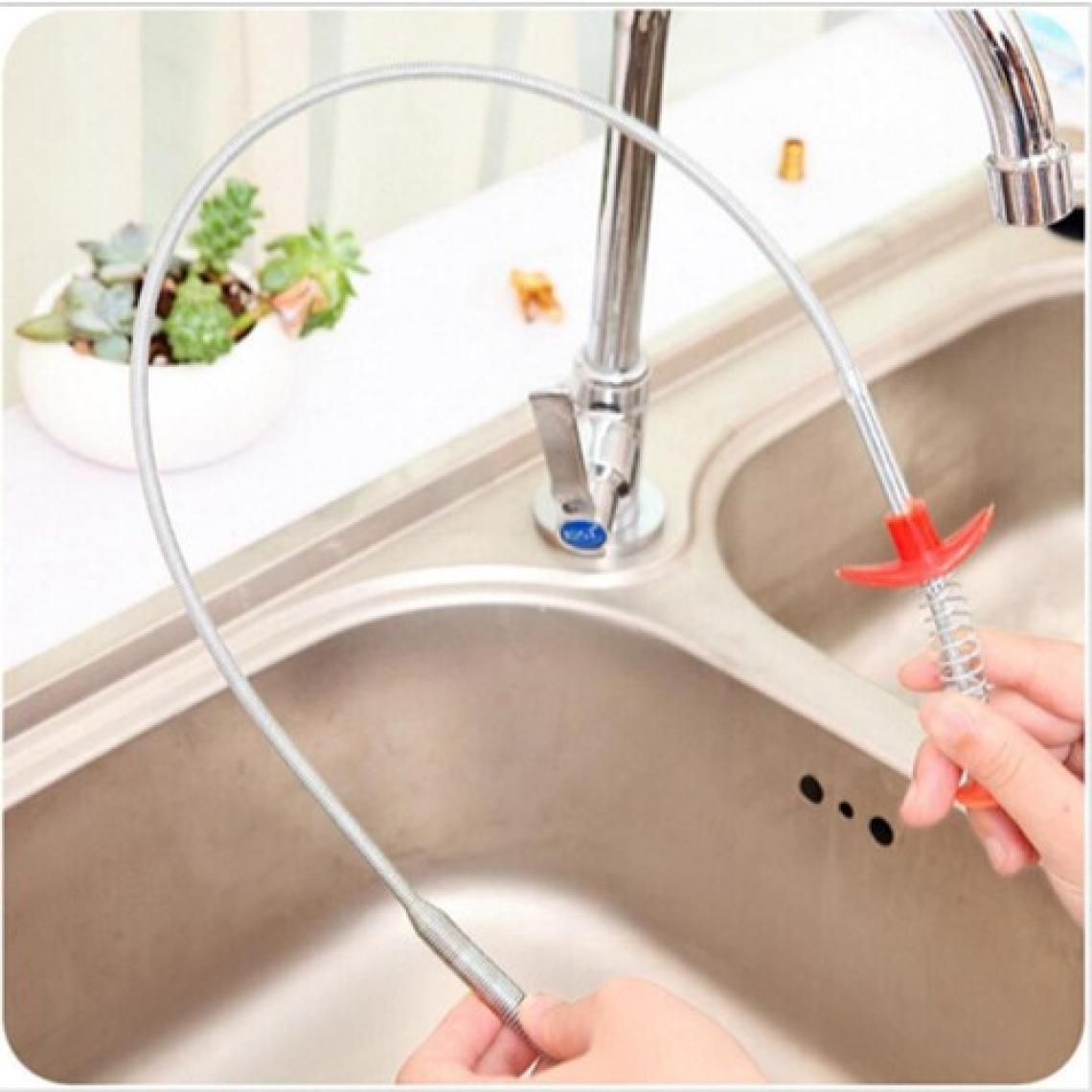 Clamp Tıkalı Lavabo ve Gider Boruları Açma Aparatı  Kıskaçlı