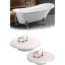 Optana Banyo Küvet Lavabo Tıpası Lavabo Gider Tıkacı Banyo Gider Tıpası 2 Li