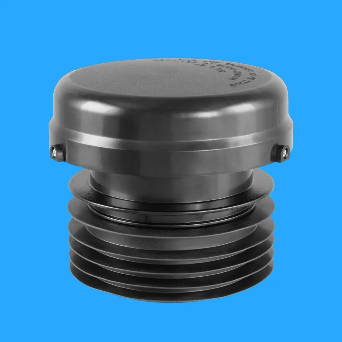 McAlpine MacFilter DN70lik DN100lük rögar fosseptik ve atık pis su hattı için aktif karbon koku filtresi - foseptik havalığından gelen kötü lağım kanalizasyon kokusu giderici önleyici havalık şapkası