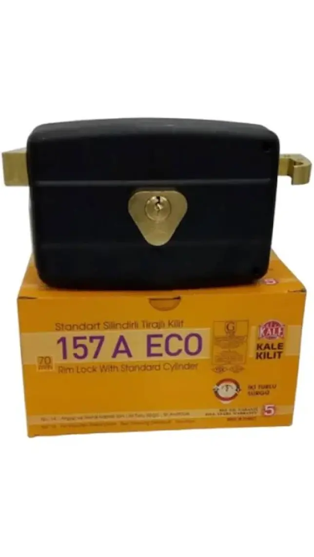 Kale Kilit Trajlı Karşılıksız Kilit 157A Eco