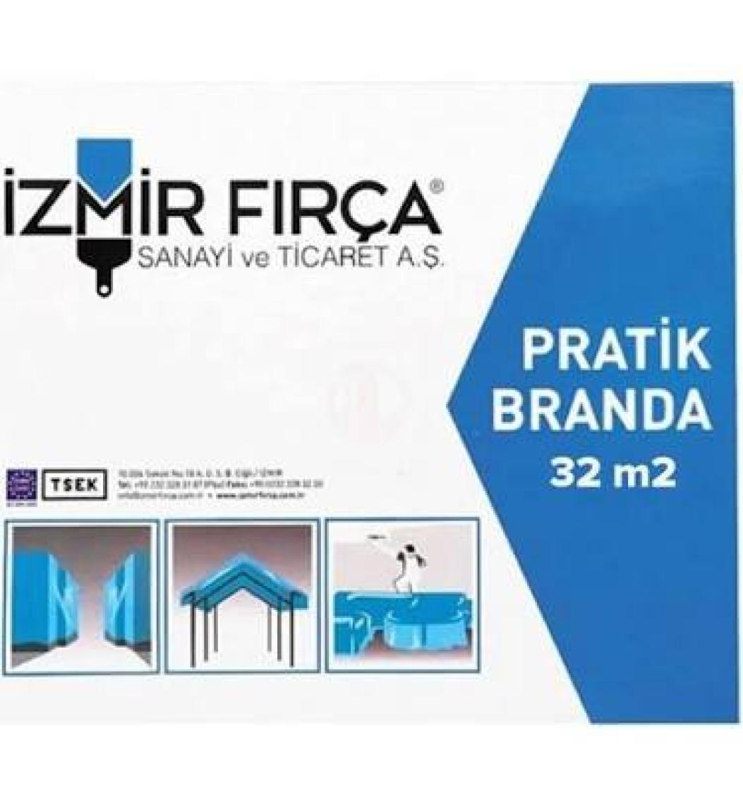 İzmir Fırça Pratik Branda Boya Örtüsü 32 m2