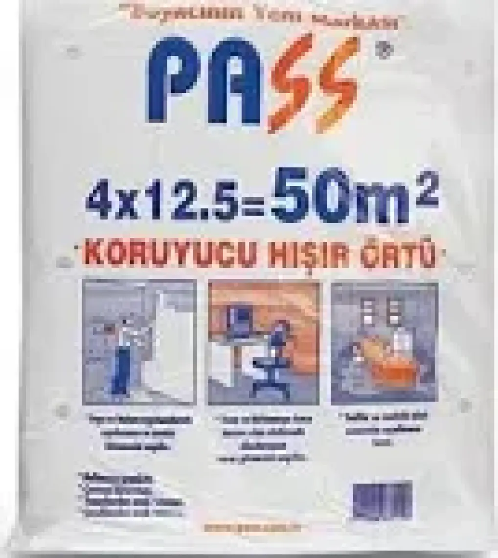 Pass Ayr Koruyucu Hışır Örtü 4X12.5 50 M²