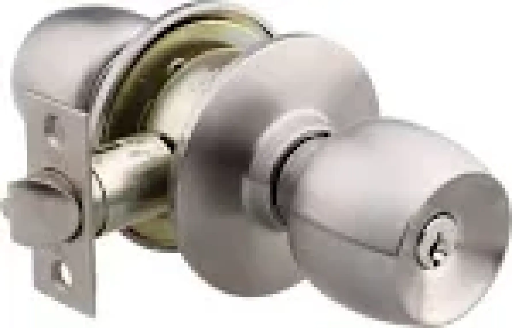 Yale Saten Topuzlu Kilit Anahtarlı Model 60-70 mm Ayarlı