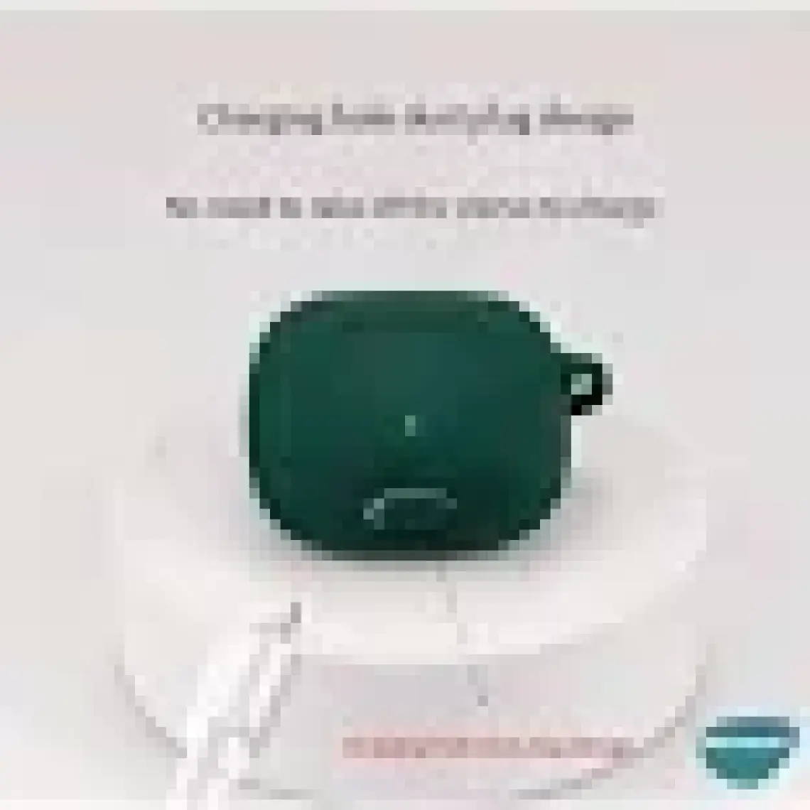 Microsonic Huawei Freebuds Se 2 Kılıf Askılı Mat Silikon Açık Yeşil