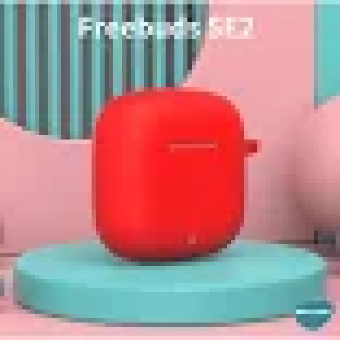 Microsonic Huawei Freebuds Se 2 Kılıf Askılı Mat Silikon Açık Yeşil