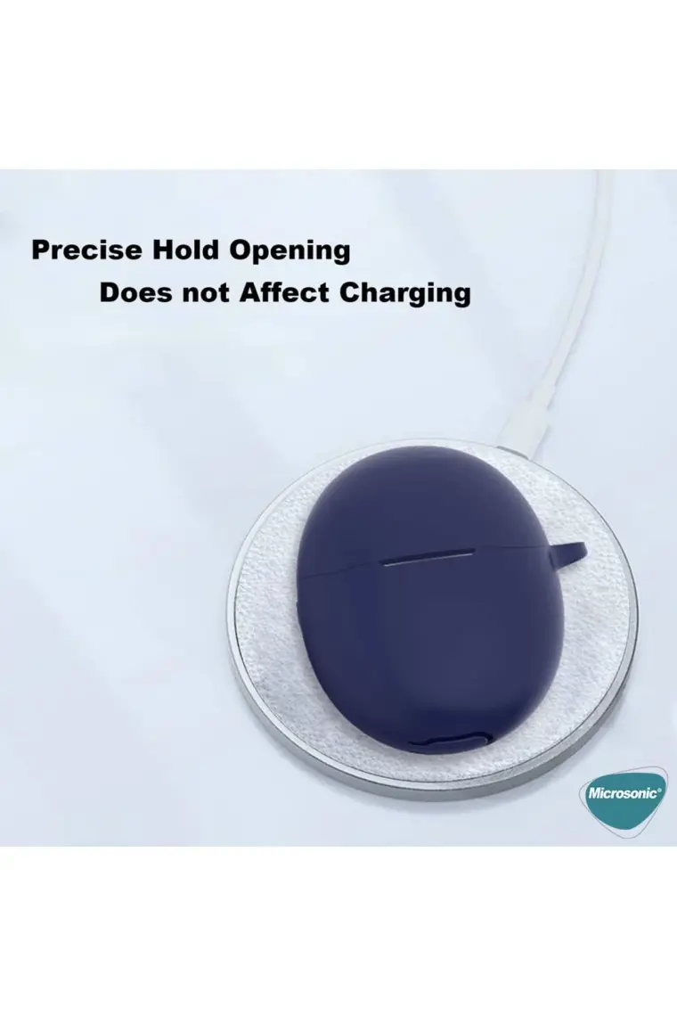 Microsonic Huawei Freebuds 5 Mat Silikon Kılıf Sarı
